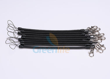 تسمه یا طناب پلاستیکی کویل تنگ لوله TPU Slim، تسمه یا طناب کویل بهار اسپیرال در زنجیر کلید