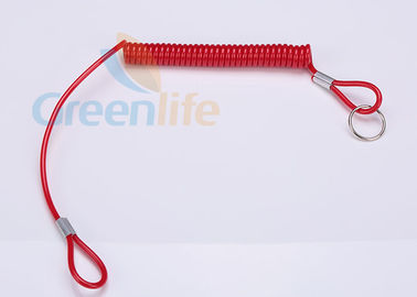 قرمز Universal PU Coil Tool تسمه یا طناب برای جلوگیری از انفجار مسابقه اضطراری